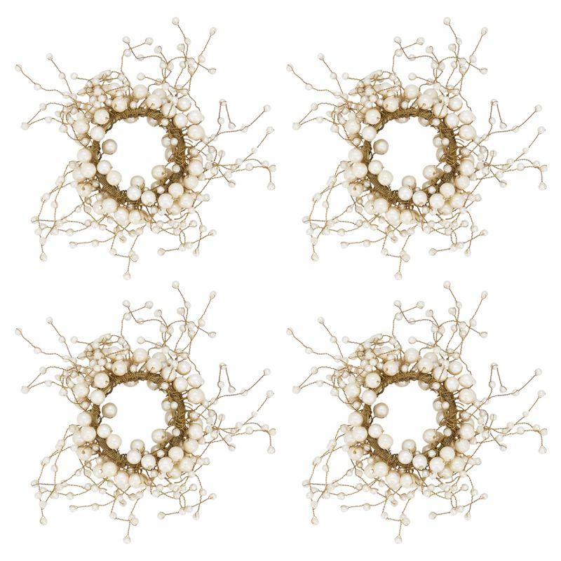 Saro Napkin Ring Collection Napkin Ring (Set of 4)