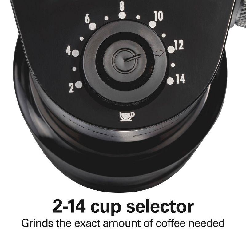 Hamilton Beach Hamilton Beach® Burr Coffee Grinder Stainless Steel Housing