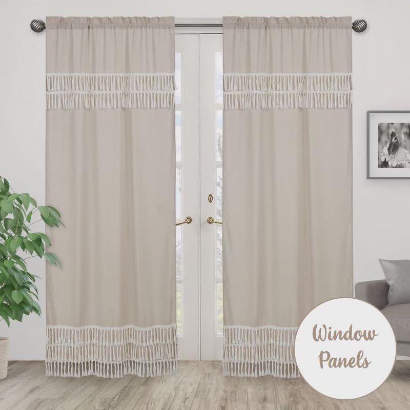 Sweet Jojo Designs Linen Single Shower Curtain