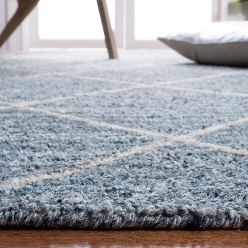Himalaya HIM423 Handmade Area Rug - 4'x6' - Blue/Gold - Safavieh