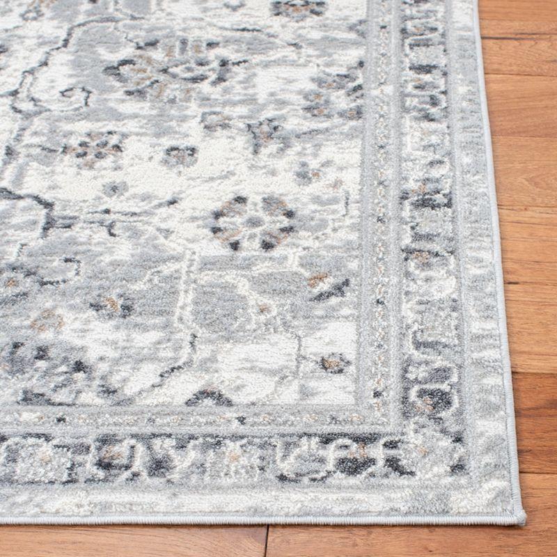 Shivan SHV136 Power Loomed Runner Rug - Ivory/Grey - 2'x7' - Safavieh.
