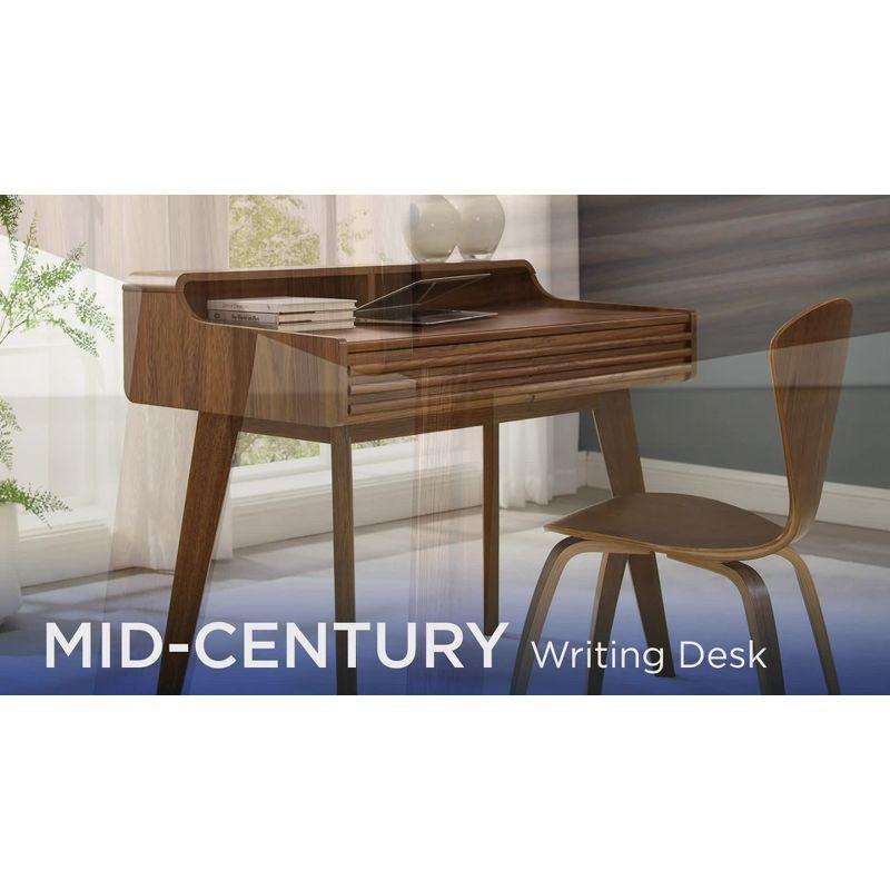 Render Writing Desk Oak - Modway