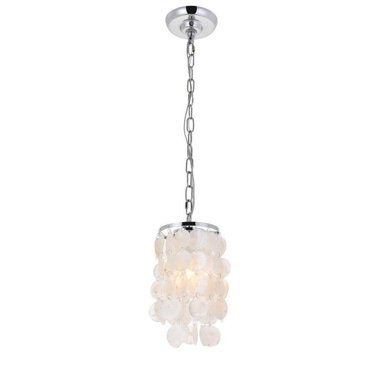 Elegant Lighting Selene 1 light Chrome Pendant