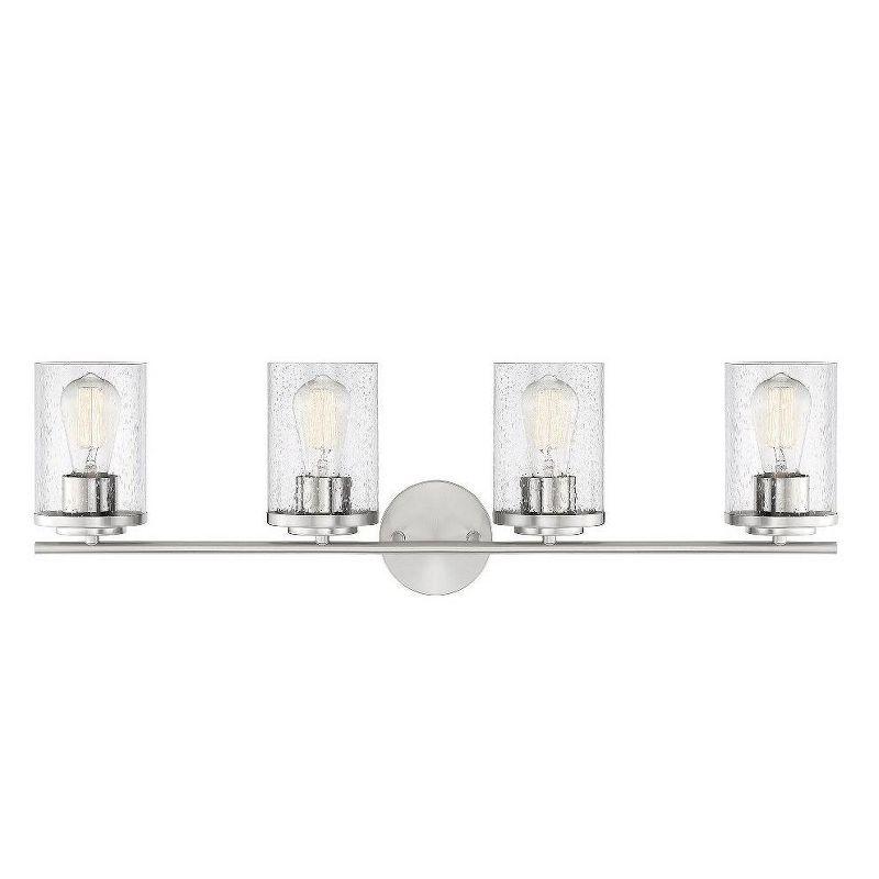 Savoy House Marshall 4 - Light Vanity in  Polished Chrome