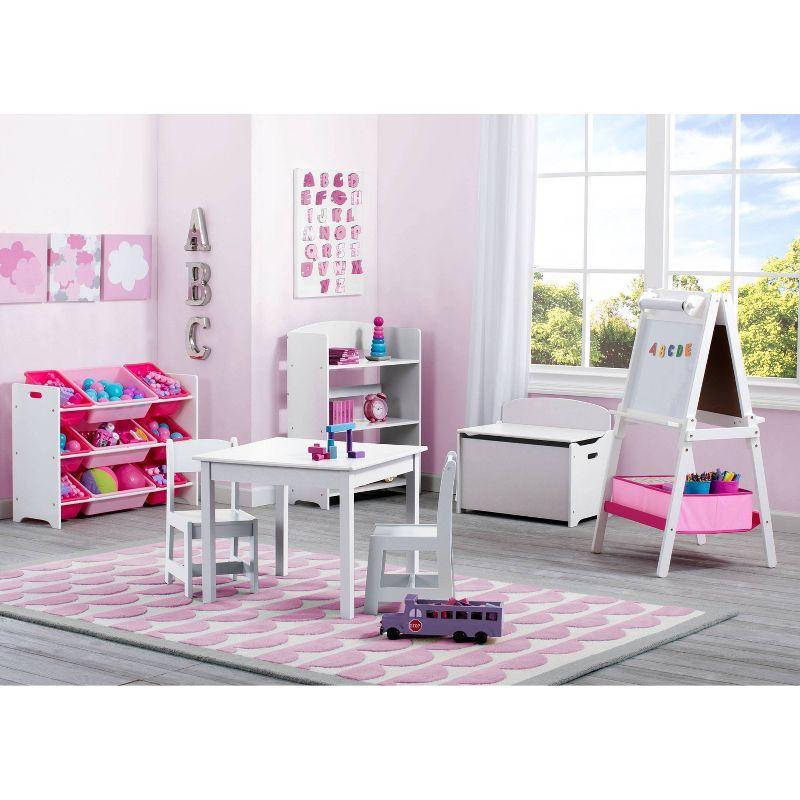 Delta Children MySize Wood Bookshelf - Bianca White