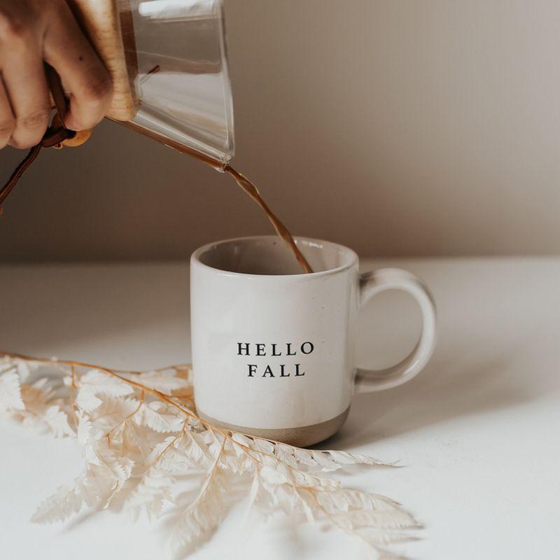 Sweet Water Decor Hello Fall Stoneware Coffee Mug -14oz
