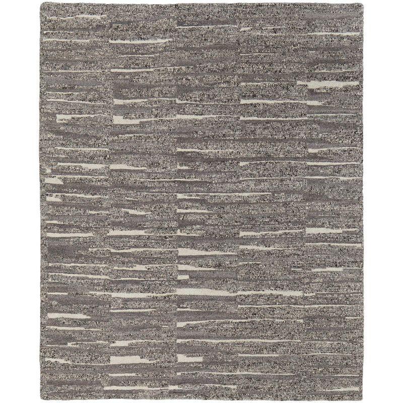 Navaro Modern Abstract Gray/Taupe/Ivory Area Rug