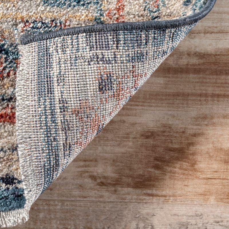 Nuloom Harley Faded Medallion Indoor Area Rug