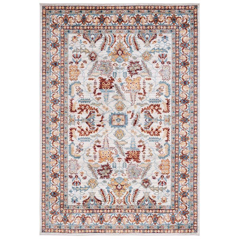 Bayside BAY112 Power Loomed Area Rug - Beige/Blue - 8'x10' - Safavieh.