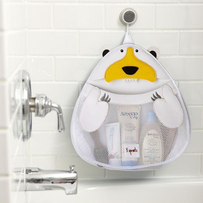 3 Sprouts 3 Sprouts - Shower Bath Caddy for Baby & Kids - Polar Bear