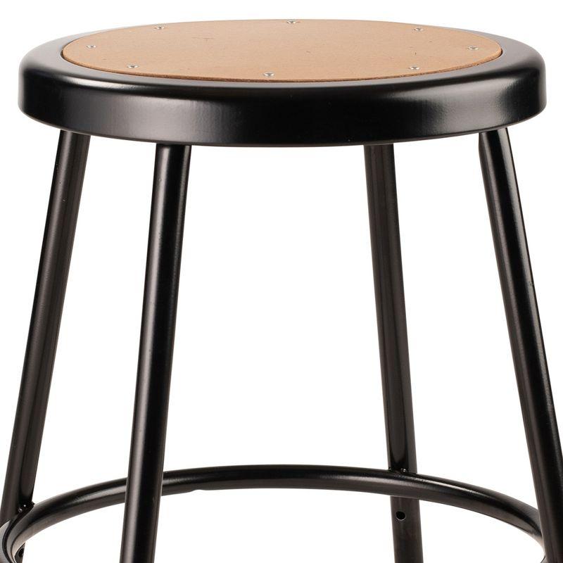 6200 Series Ergonomic Industrial Stool with Footring