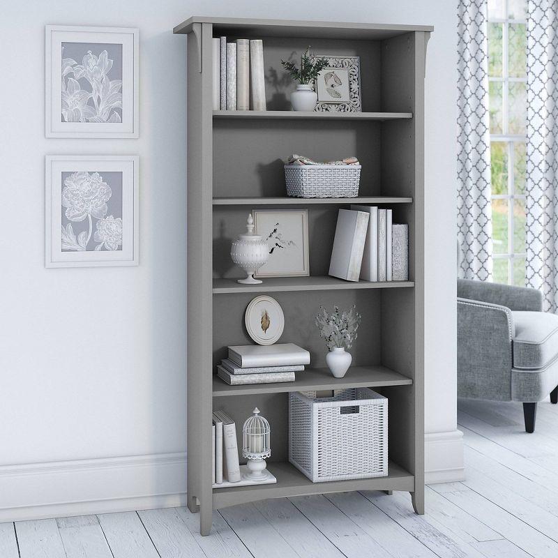 Salinas 5 Shelf Bookcase - Bush Furniture