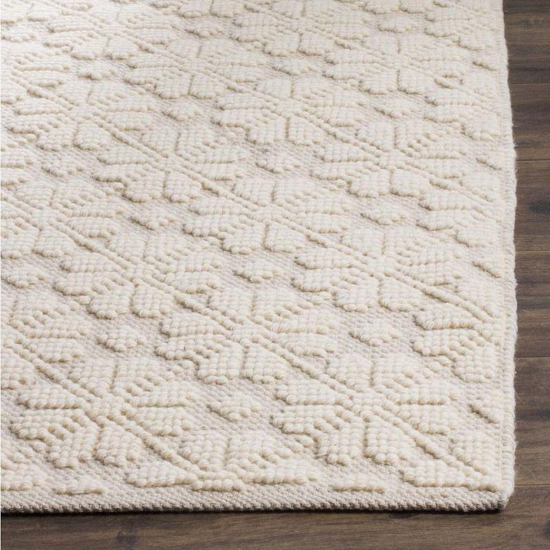 Vermont VRM106 Hand Woven Indoor Area Rug - Ivory - 4'x6' - Safavieh