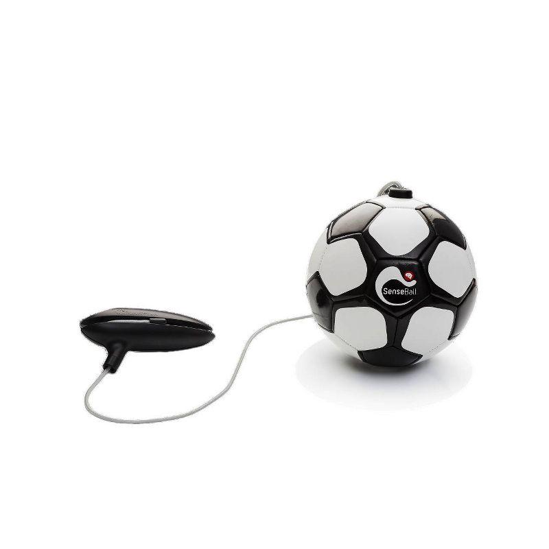 Size 3 Black TPU Soccer Trainer Ball