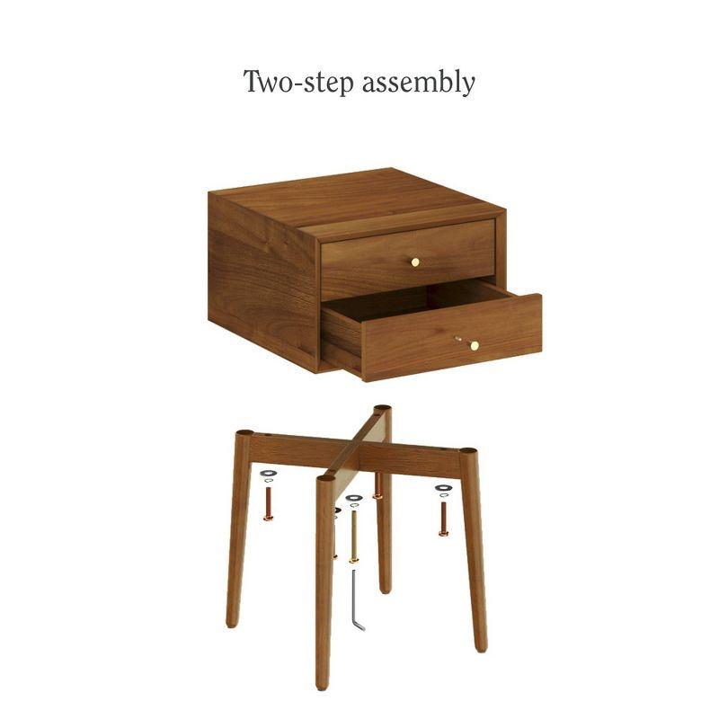 Nathan James Set of 2 Harper Nightstand