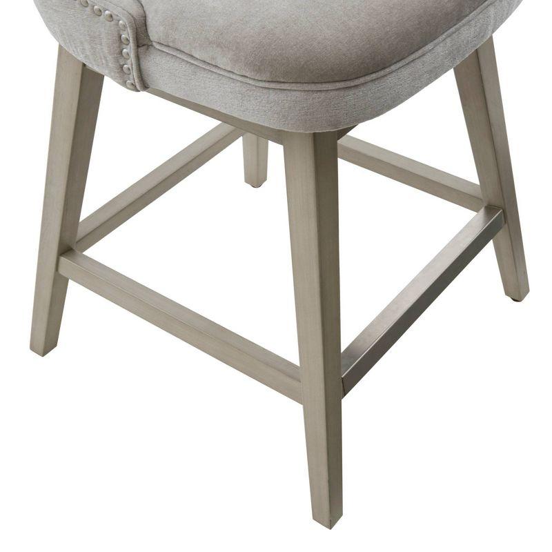 25.75" Cheryl Swivel Counter Height Barstool - Madison Park