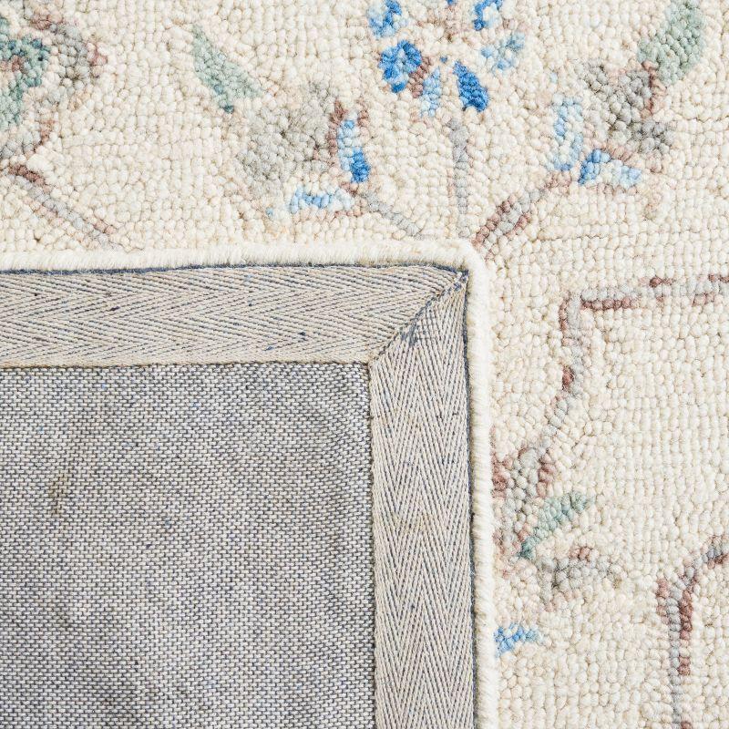 Micro-Loop MLP534 Hand Tufted Indoor Area Rug - Ivory/Grey - 9'x12' - Safavieh