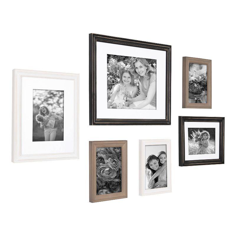 6pc Bordeaux Frame Box Set - Kate & Laurel All Things Decor