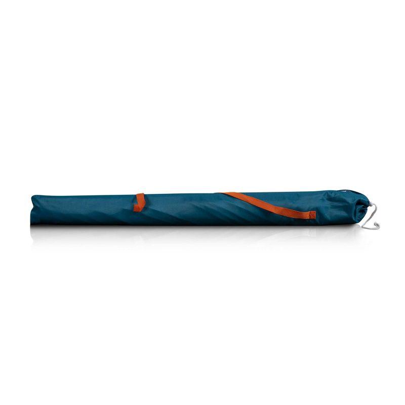 Picnic Time 5.5' Tilt Beach Umbrella with Carry Bag