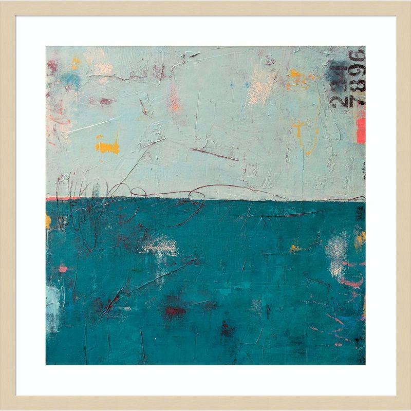 Amanti Art Blue Bay Hideaway by Erin Ashley Wood Framed Wall Art Print