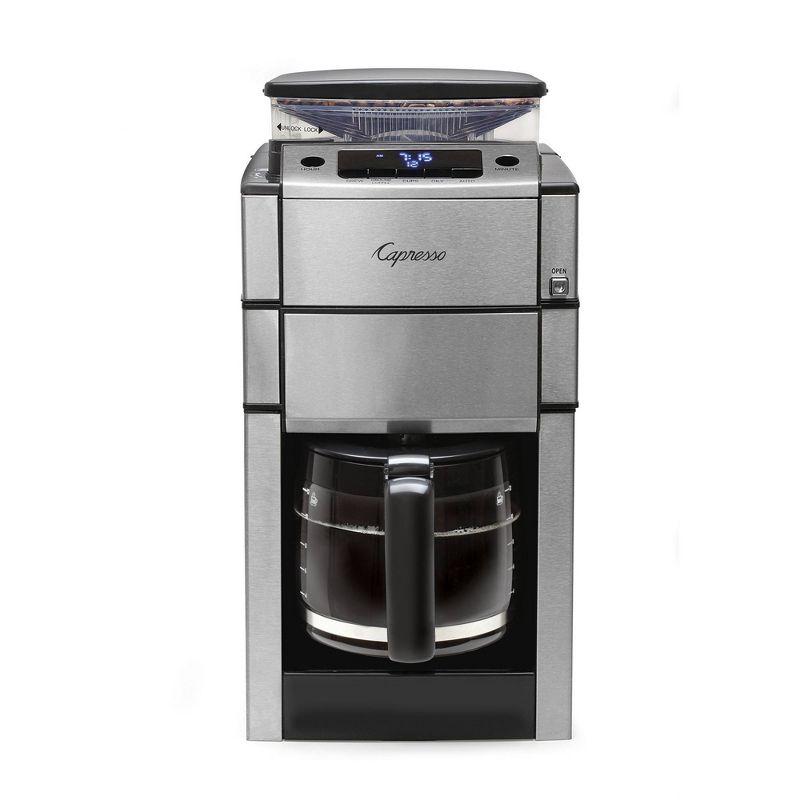 Capresso Team Pro Plus 12-Cup Coffee Maker with Glass Carafe