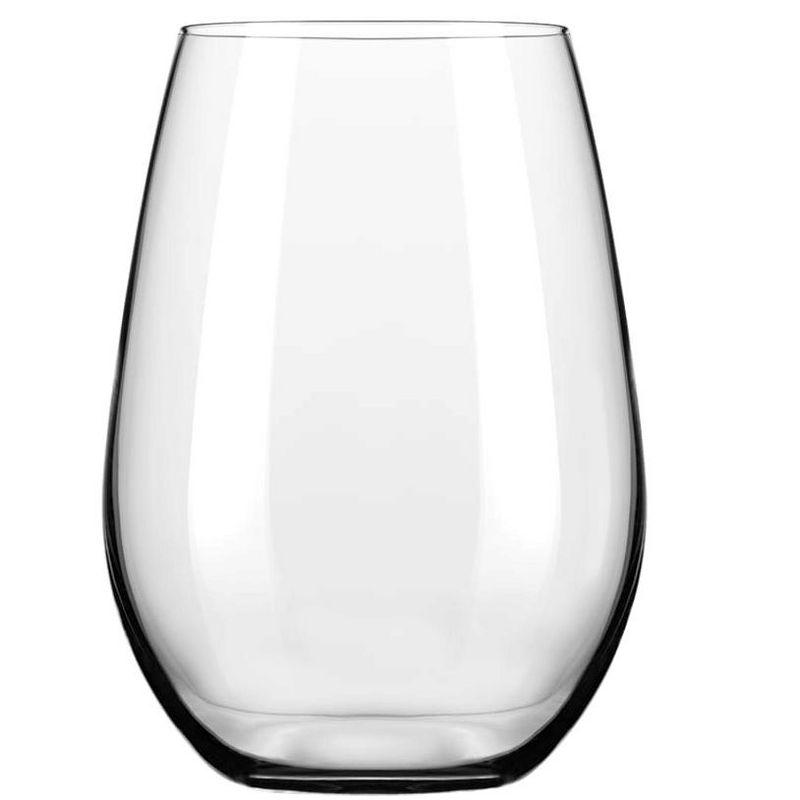 Signature-Kentfield Stemless White Wine Glasses