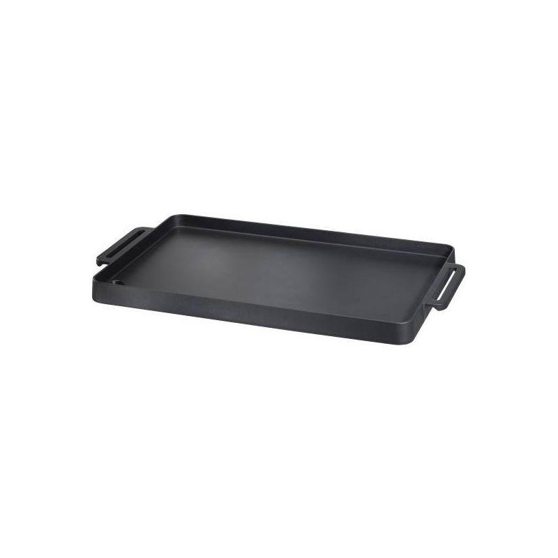 Hamilton Beach Cast Iron Griddle 38560: Electric Nonstick Flattop for Pancakes, 1800W, Hand Wash, 3-Year Warranty