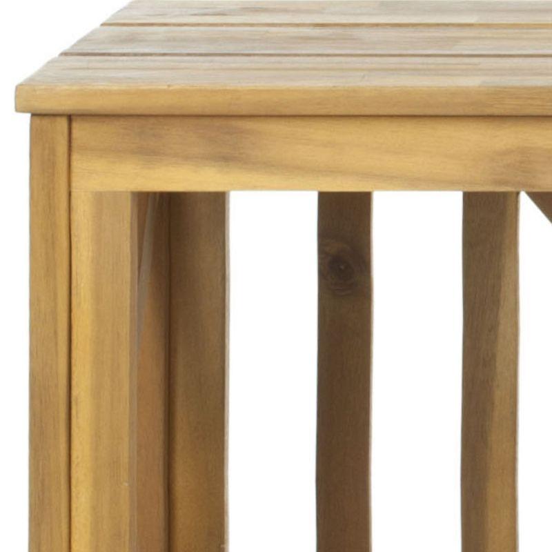 Branco Bench - Outdoor - FOX6706 - Natural - Safavieh