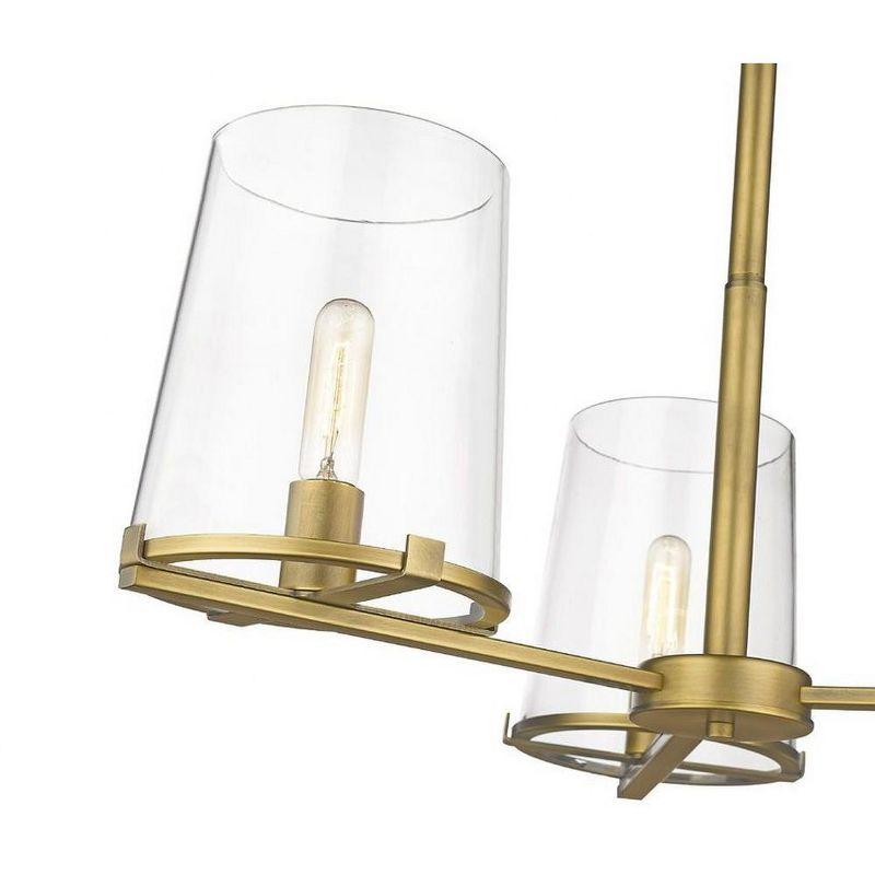 Z-Lite Callista 3 - Light Chandelier in  Rubbed Brass