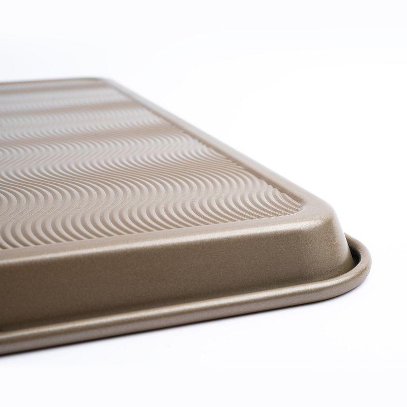 Cuisipro 15.5 x 10.5 x 1-Inch Rectangular Steel Nonstick Baking Sheet Pan