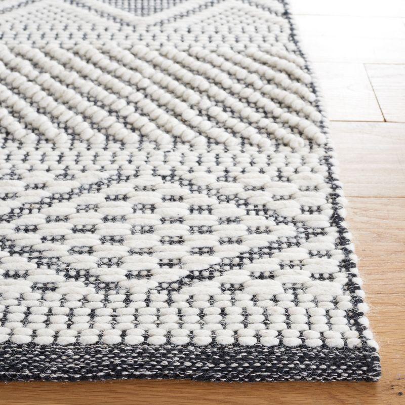 Union Rustic Dessiree Hand Woven Wool And Cotton Geometric Rug