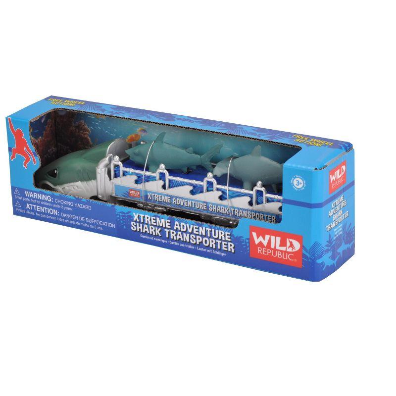 Wild Republic Transporters Aquatic Figurines, 3 Pieces