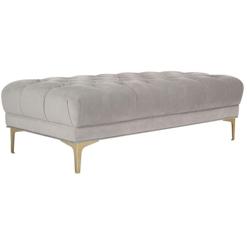 Zarya Tufted Rectangular Bench  - Safavieh