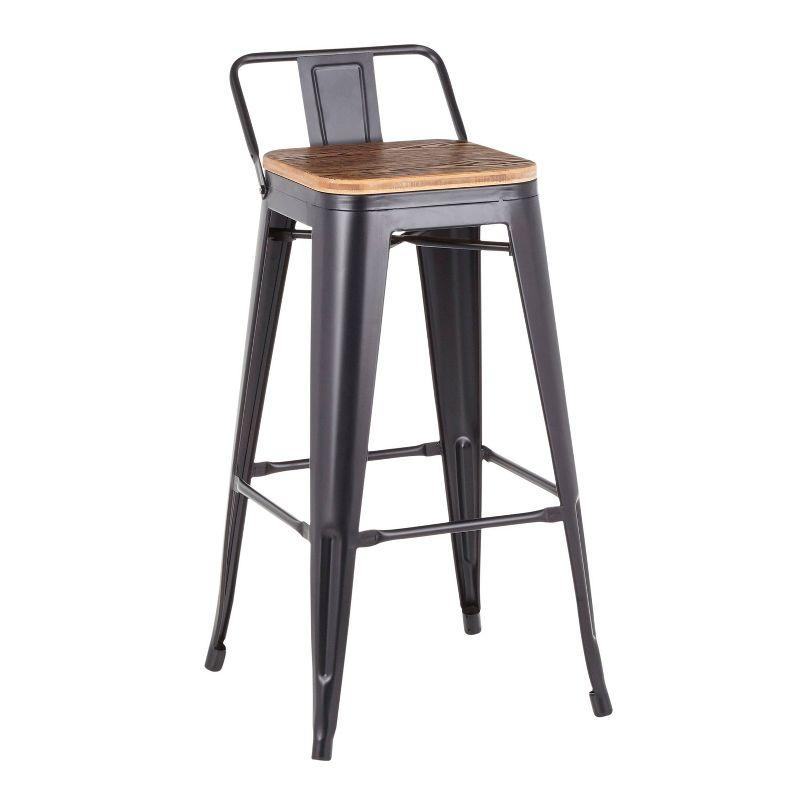 Counter Stool with Metal Frame