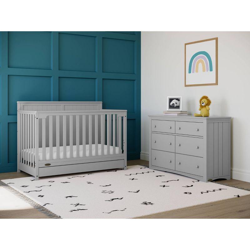 Graco Hadley 5-in-1 Convertible Crib with Drawer