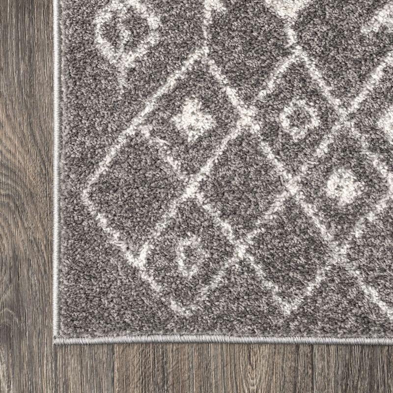 Ziri Moroccan Geometric Area Rug - JONATHAN Y