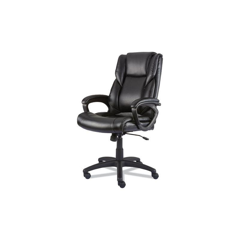 Alera Alera Brosna Series Mid-Back Task Chair, Supports Up to 250 lb, 18.15" to 21.77 Seat Height, Black Seat/Back, Black Base