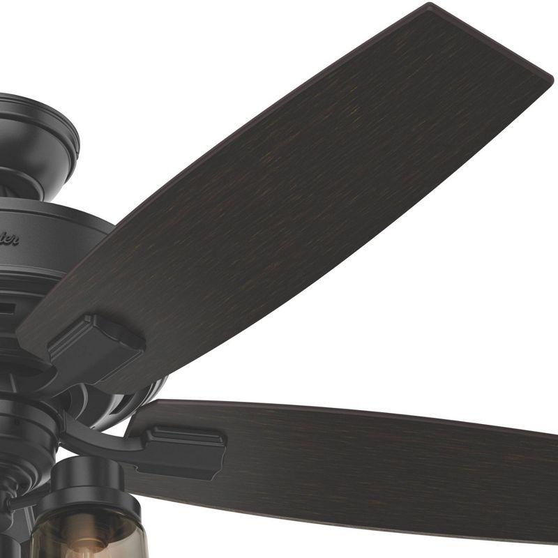 52" Bennett 5 - Blade Standard Ceiling Fan With Light Kit