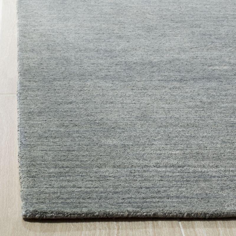 Mirage MIR533 Hand Loomed Indoor Area Rug - Dark Grey - 6'x9'- Safavieh