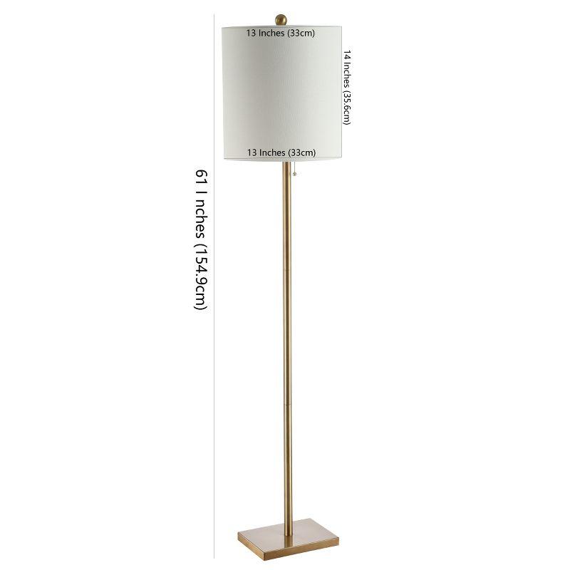 Octavius Floor Lamp - FLL4055 - Brass - Safavieh