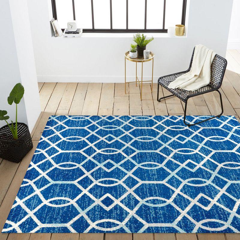 JONATHAN Y Asilah Ogee Fretwork Area Rug