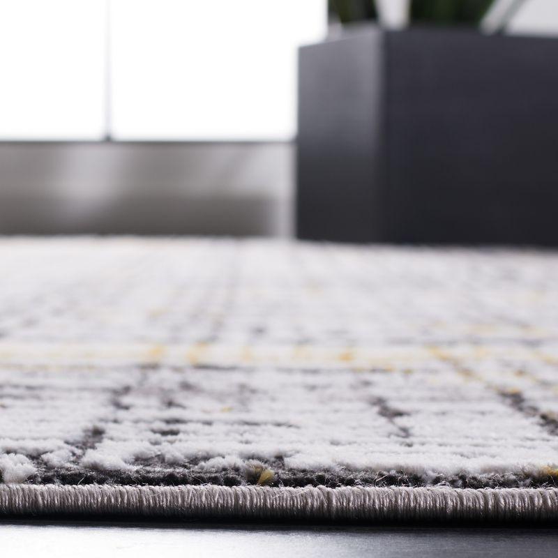 Amelia ALA248 Power Loomed Area Rug - Charcoal/Gold - 8'9"x11'9" - Safavieh.
