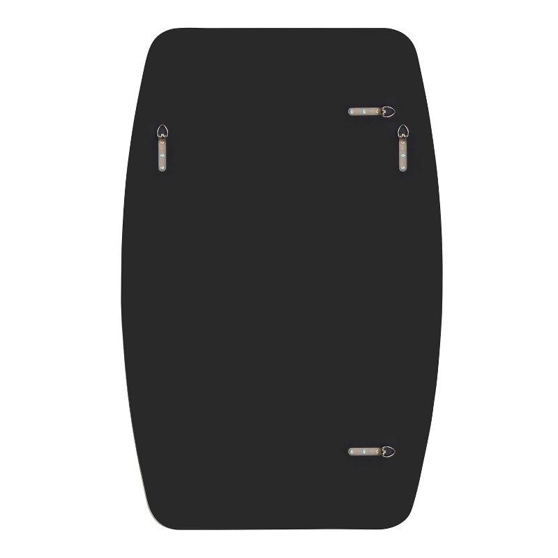 Kate & Laurel All Things Decor 20" x 32" Caskill Irregular Wall Mirror Bronze: Antique-Inspired, Elegant Vanity, No Assembly Required