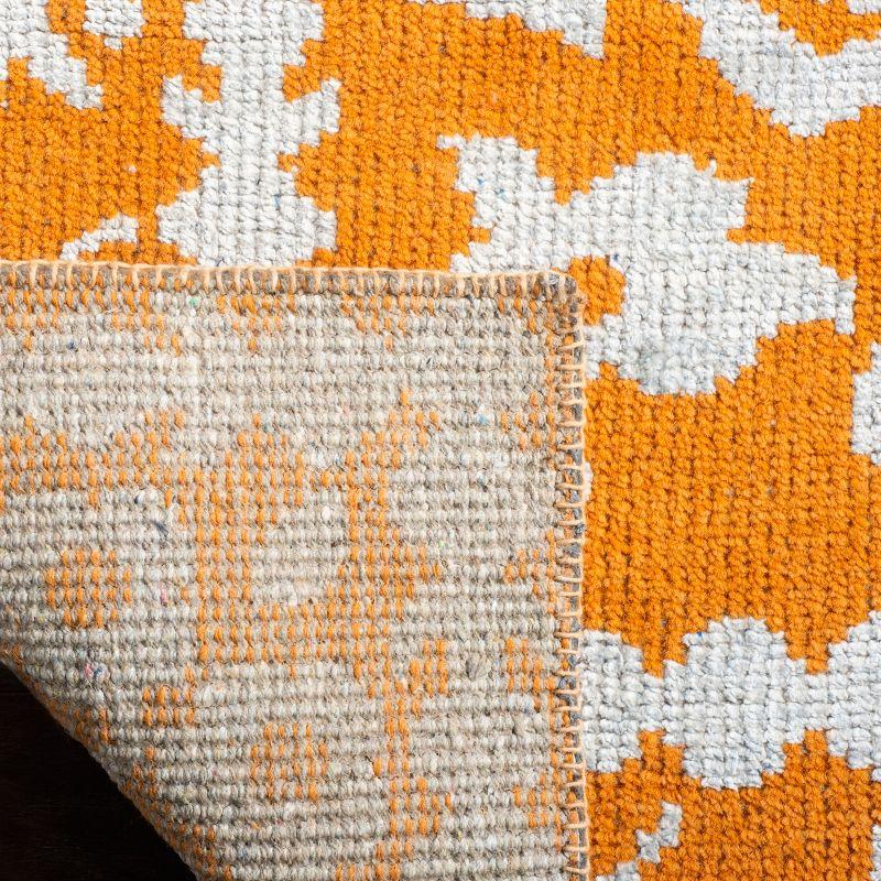 Stone Wash STW207 Hand Knotted Area Rug - Copper - 6'x9' - Safavieh.