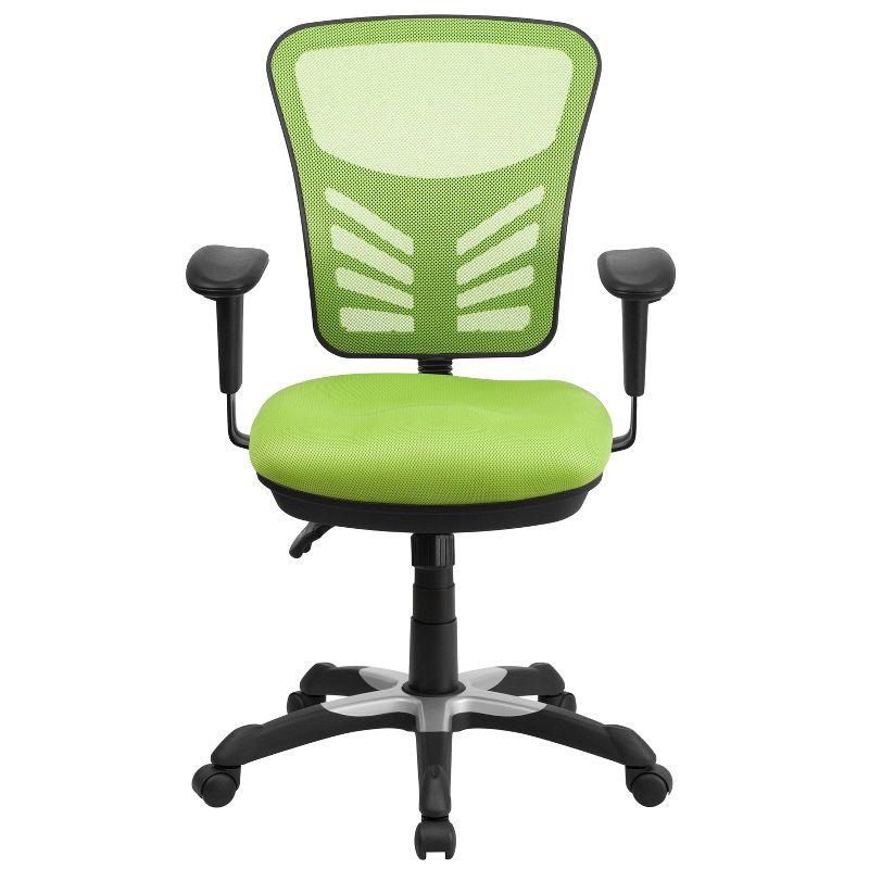 Flash Furniture Siyer Mid-Back Mesh Ergonomic Office Chair with Adjustable Arms