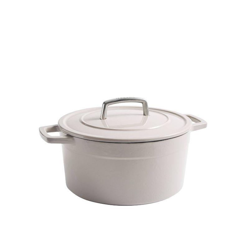 Martha Stewart Martha by Martha Stewart 5 QT Enameled Cast Iron Dutch Oven w/Lid | Wayfair