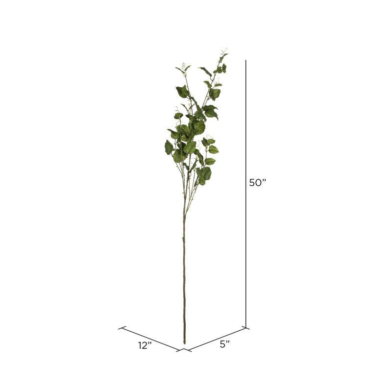 Vickerman 10" Artificial Rose In Glass Vase