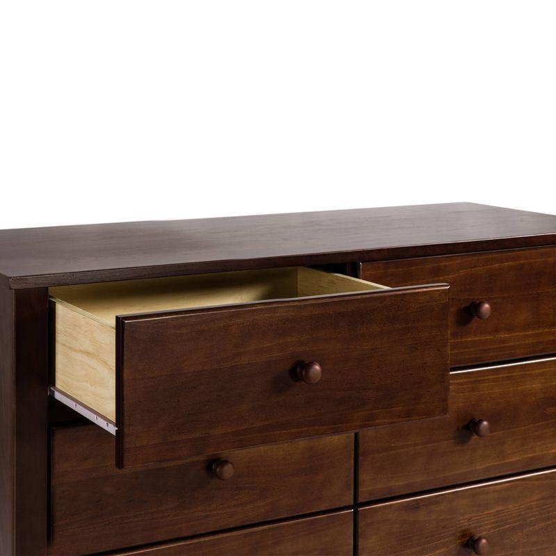 Morgan 6 Drawer 19" W Double Dresser