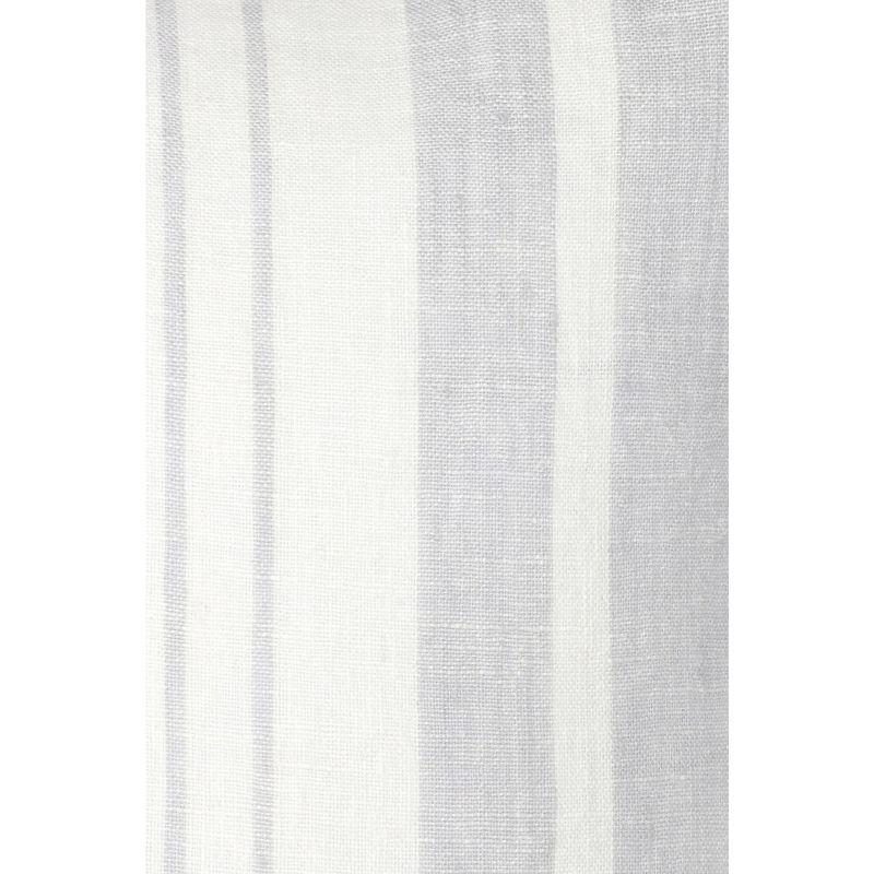 Light Grey Bold Stripes So Soft Linen Pillow 14x20 Pillow Cover Only