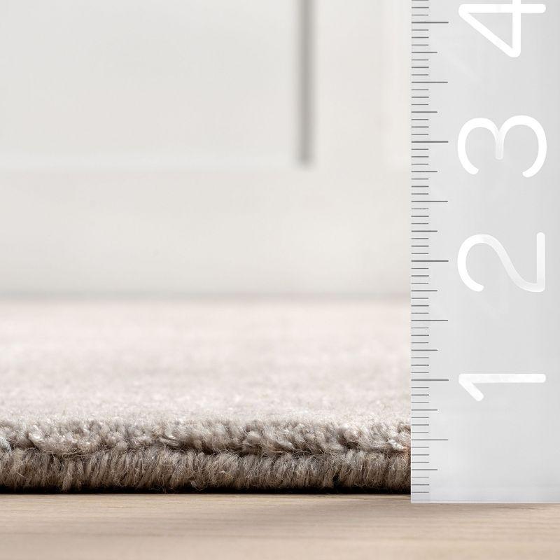 Lahjar Speckled Wool Blend Area Rug